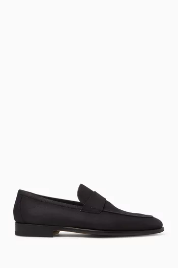 Blak 727 Penny Loafers in Leather