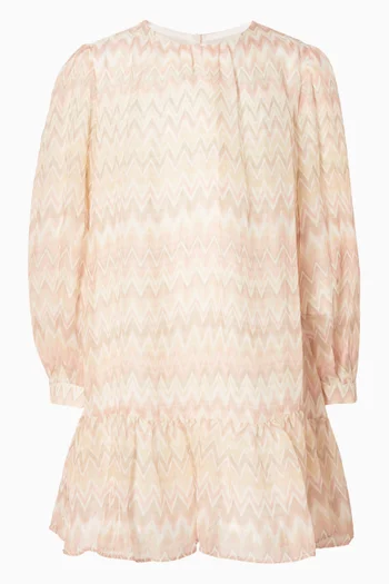 Zigzag Mini Dress