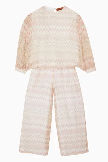 Zigzag Tracksuit Set