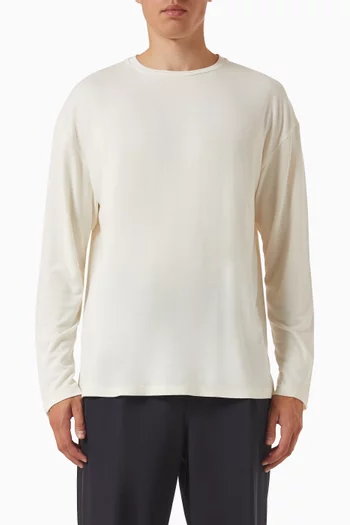 T-shirt in Wool-blend