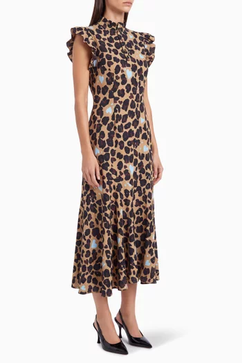 Heart Leopard Remi Dress