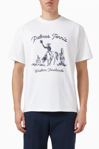 Western T-shirt in Cotton
