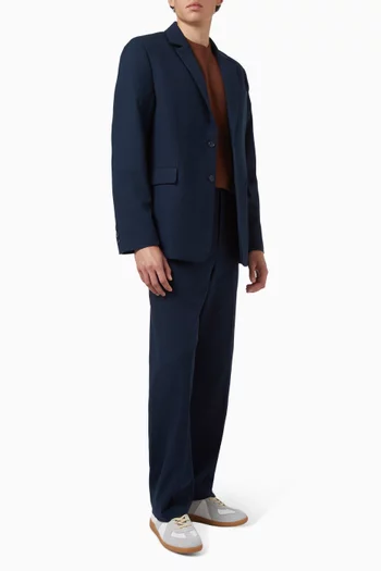 Pleated Pants in Cotton