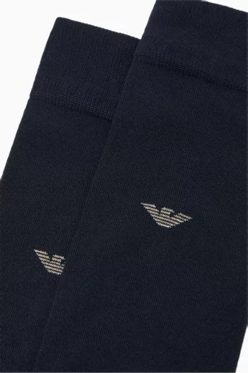 Logo Socks in Modal-blend