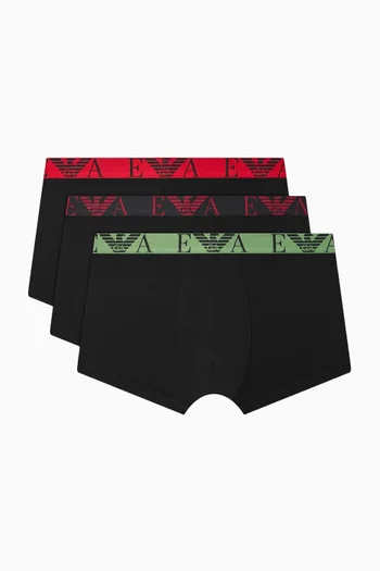 Core Logo Trunks, Set of 3