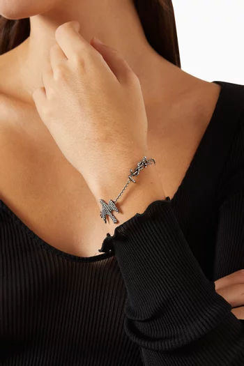 Cassandre Dove Bracelet in Brass