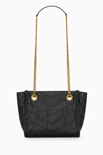 Niki Mini Shopping Bag in Vintage Leather