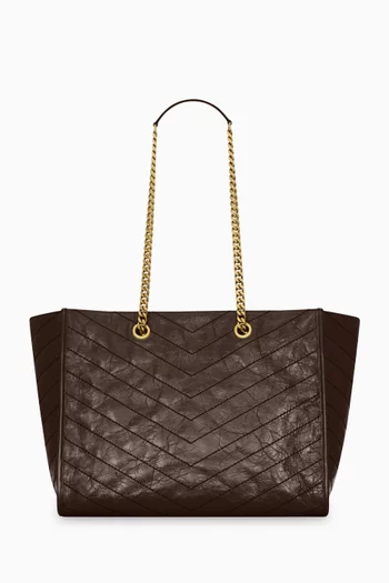 Niki Shopping Bag in Vintage Leather