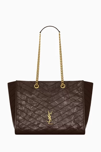 Niki Shopping Bag in Vintage Leather