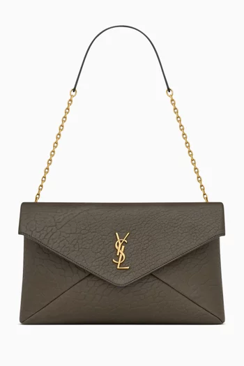 Large Cassandre Pouch in Lambskin Leather
