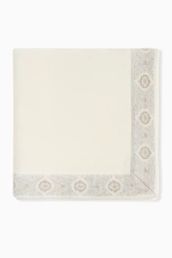 Knit Baby Bernie Blanket in Cashmere