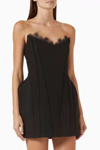 Anastasia Lace Corset Mini Dress