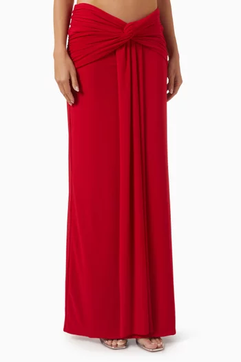 Flynne Maxi Skirt in Jersey