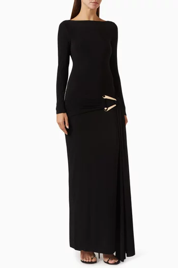 Astrielle Gown in Stretch Jersey