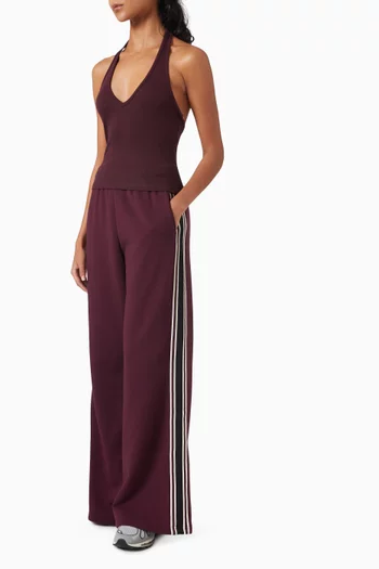 June Rib Halter Top in Jersey