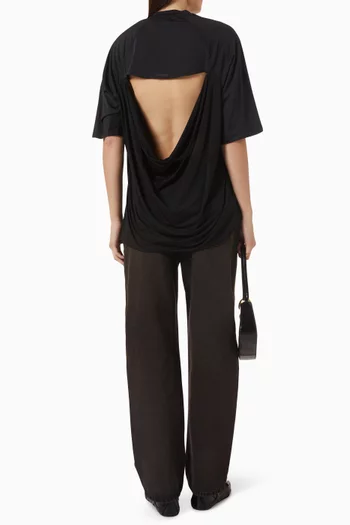 Technical Open-back T-shirt