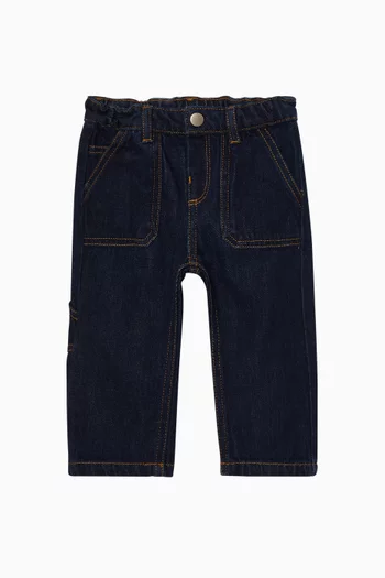 Gaspar Pants in Denim