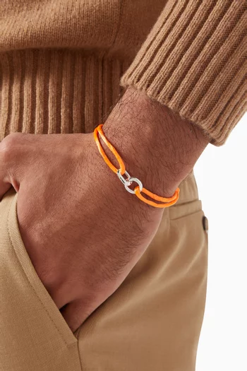 Element Cord Bracelet in Sterling Silver