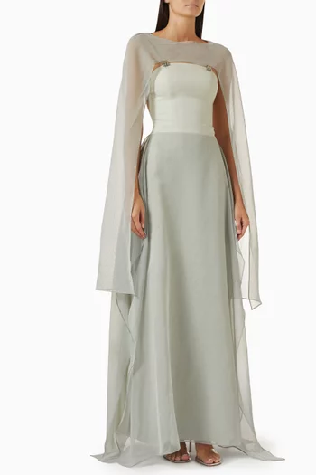 Celeste Cape Dress