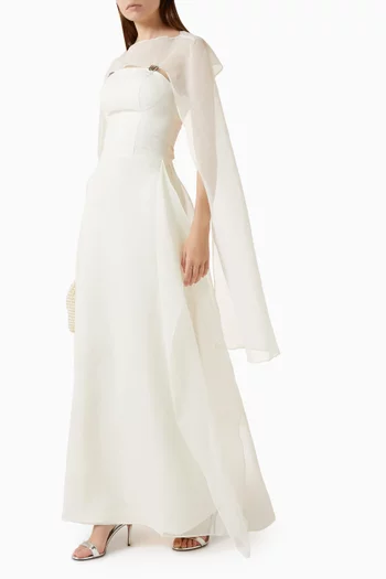 Celeste Cape Dress