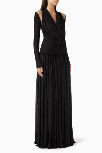 Eliane Maxi Dress in Jersey