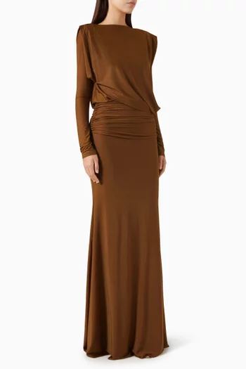 Sylvie Maxi Dress in Jersey