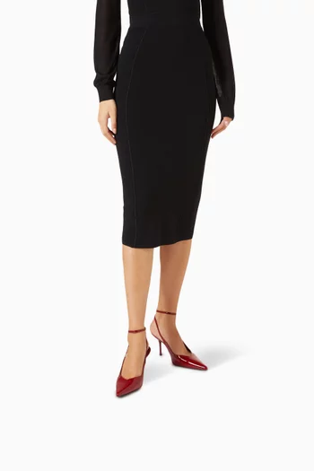 Executive 95 Slingback Pumps in Patent Leather