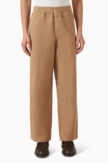 Drawstring Pants in Cotton & Linen
