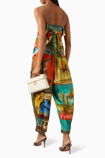 Ace Scarf Top in Silk