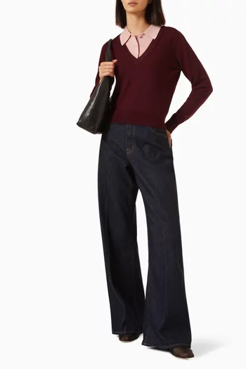 Vintage Low Slung Baggy Jeans in Rigid Denim