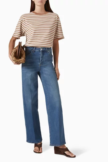 Vintage Wide Jeans in Comfort Stretch Denim