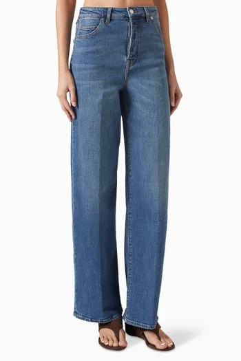 Vintage Wide Jeans in Comfort Stretch Denim