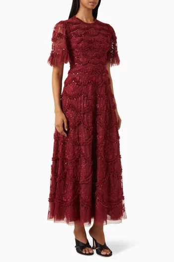 Lily Bloom Ankle Gown in Tulle