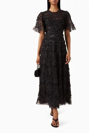 Lily Bloom Ankle Gown in Tulle
