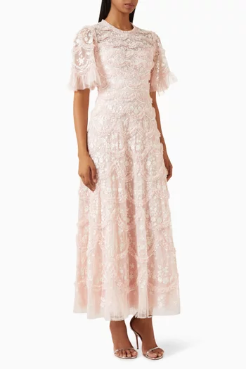 Lily Bloom Ankle Gown in Tulle