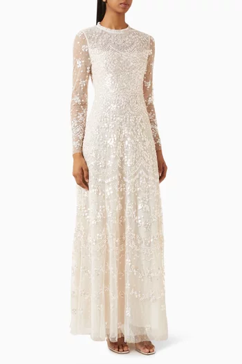 Freya Gown in Sequin Tulle