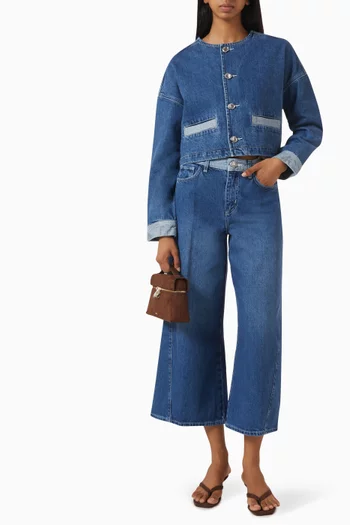 Bronte Cropped Wide-leg Jeans