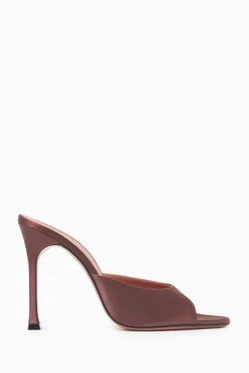 Alexa 105 Mule Sandals in Satin