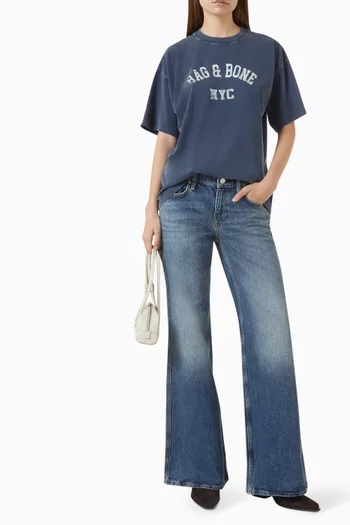 Alex University Logo T-shirt in Cotton