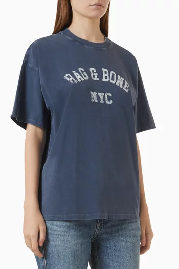 Alex University Logo T-shirt in Cotton