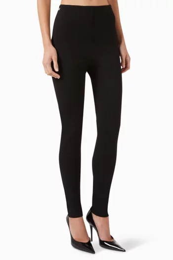 High-waist Leggings in Jersey