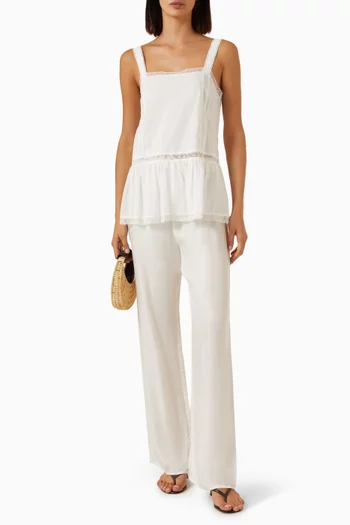 Rosin Tunic Top in Cotton Voile