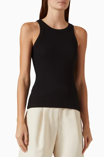 Melina Tank Top in Ribbed-knit