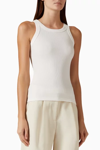 Melina Tank Top in Ribbed-knit