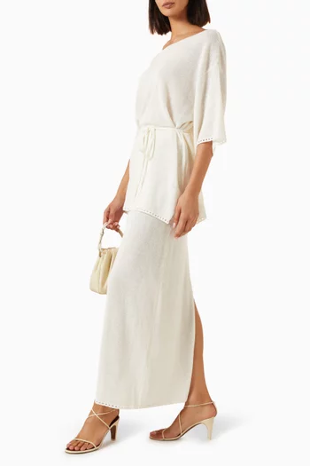 Tari Knit Midi Skirt