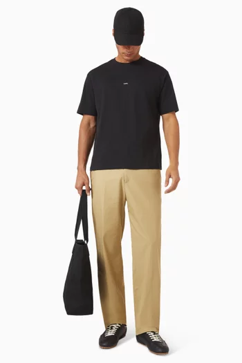 Micro-logo T-shirt in Cotton