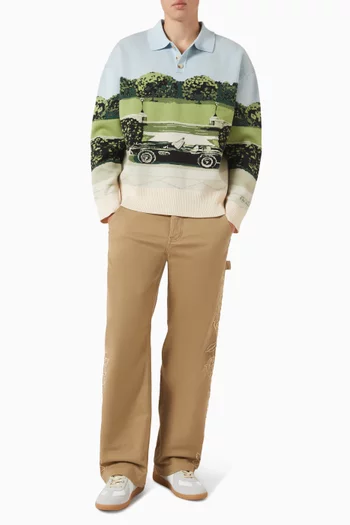 Jardin de Blake's Knit Polo
