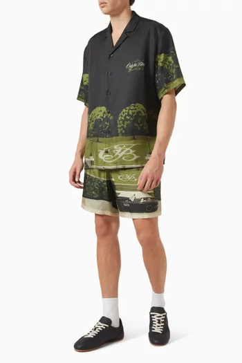 Blake's Hotel Shorts in Silk
