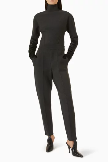 Cinche Knit Sweater in Wool Blend