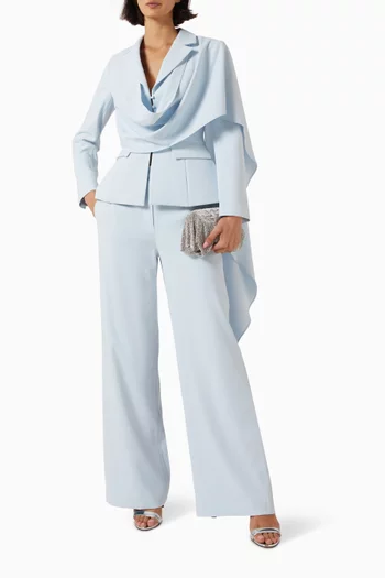 Ember Cape Scarf Blazer
